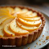 Tarte Poire Amandine Une D&eacute;licieuse Invitation Gourmande