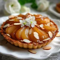 Recette de Tarte aux Poires &agrave; la Poudre d Amande