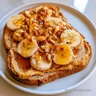 Tartine Beurre Cacahu&egrave;te en 7 Minutes
