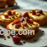 Tartines de Pain Perdu &agrave; la Cr&egrave;me de Marrons - elle a table
