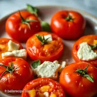 Tomates Soleil au Ch&egrave;vre: Id&eacute;e Entr&eacute;e Facile et Gourmande!