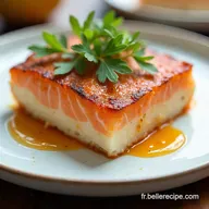 Tourte Poireaux Saumon Frais un D&eacute;lice Rustique