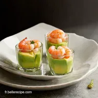 Verrines Avocats Crevettes Fra&icirc;cheur LAp&eacute;ro Chic dAutomne