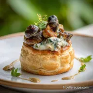 Vol-au-Vent aux Escargots pour 4 Portions