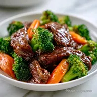 Wok de B&oelig;uf aux Brocolis
