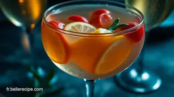 Cocktail Champagne Éblouissant : Ma Recette Facile et Pétillante recipe card