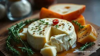 Recette avec du camembert : Camembert Rôti aux Herbes et Ail, Facile et Savoureux recipe card