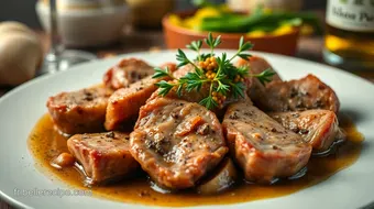 Côtes de Veau Sautées au Romarin : Recette Élégante et Savoureuse recipe card