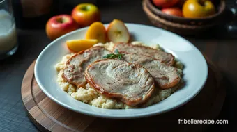 Cuisson escalope de veau à la Normande : Recette facile et savoureuse recipe card
