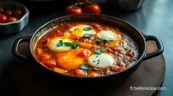 Shakshuka Savoureuse aux Épices : Un Plat Réconfortant à Partager recipe card