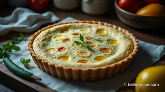 Tarte aux légumes du soleil: Une Recette Provençale Facile et Savoureuse recipe card