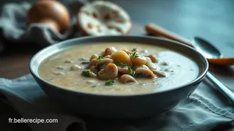 Velouté de Champignons Thermomix : Une Recette Réconfortante et Facile recipe card