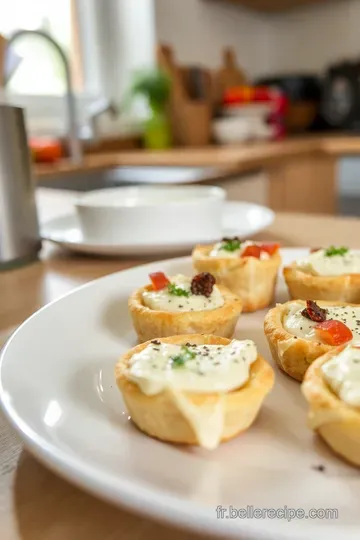 Amuse-Bouches d’Herbes de Provence et Crème de Chèvre steps