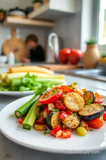 Apéro Végétarien Coloré: L' Antipasto Méditerranéen steps