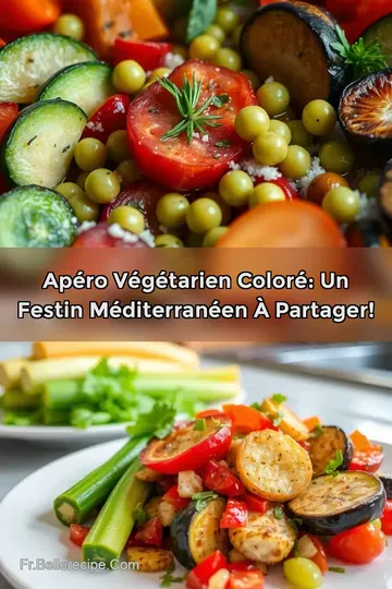 Apéro Végétarien Coloré: Un Festin Méditerranéen à Partager!