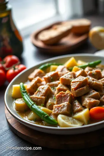 Axoa de veau basque – le sauté traditionnel aux saveurs authentiques presentation