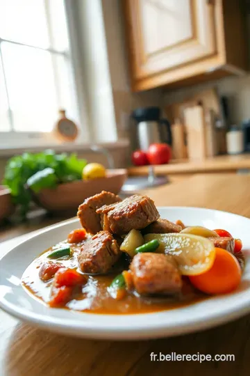 Axoa de veau basque – le sauté traditionnel aux saveurs authentiques steps