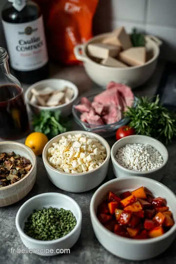 Basses Côtes de Bœuf Fumées au Vin Rouge et Herbes de Provence ingredients