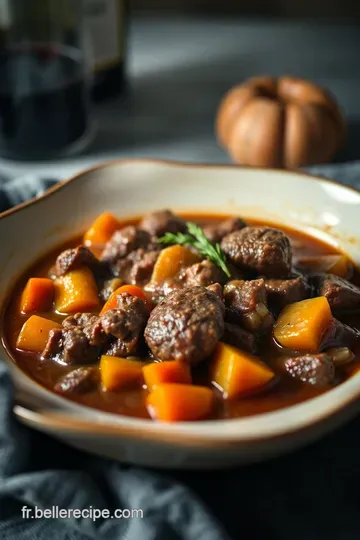 Boeuf Bourguignon : le Plat d' Hiver Réconfortant presentation