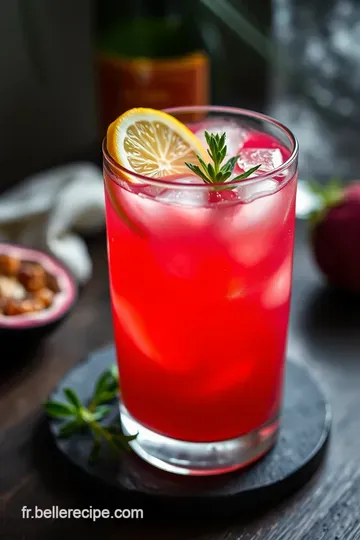 Brindille Bubbly : Cocktail Champagne Éblouissant presentation