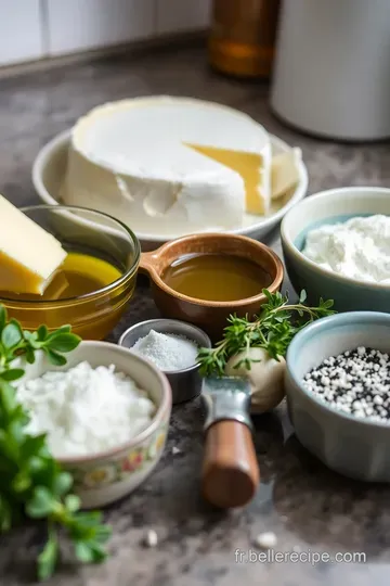 Camembert au Four : Une Délicieuse Évasion Fromagère ingredients