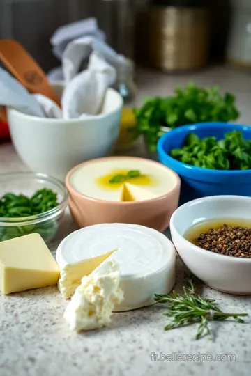 Camembert Rôti aux Herbes et Ail ingredients