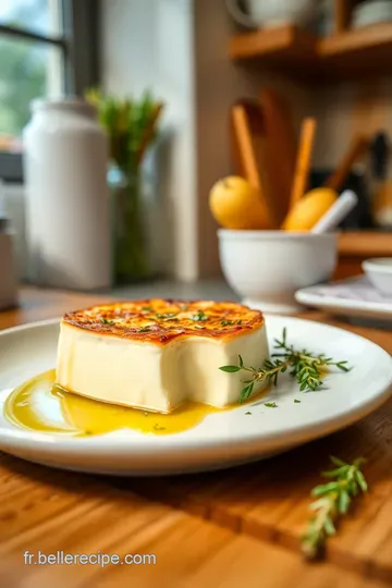 Camembert Rôti aux Herbes et Ail steps