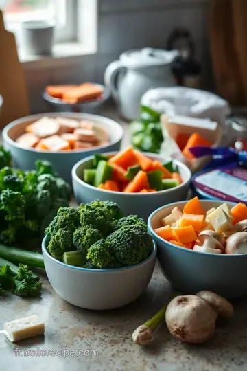 Casserole de Poulet Crémeuse aux Légumes ingredients