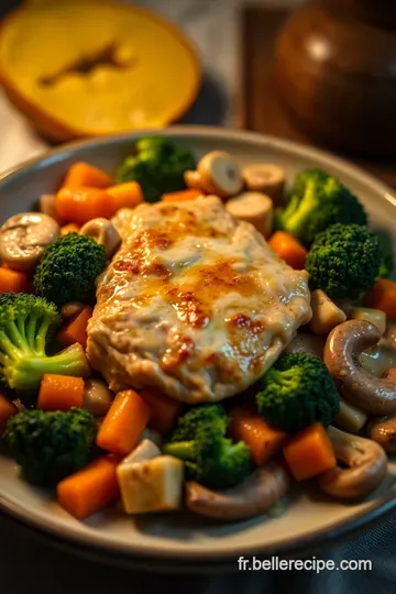 Casserole de Poulet Crémeuse aux Légumes presentation