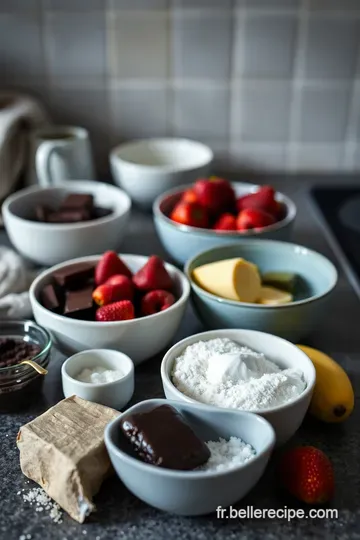 Chocolat au Bain Marie : Le Délice Fondant ingredients