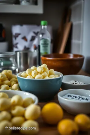 Choux de Bruxelles Parfaits à l’Eau ingredients