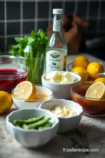 Cocktail Sans Alcool Grenadine Étincelant ingredients