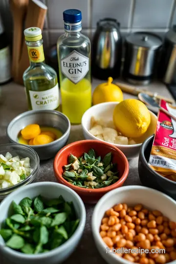 Cocktails Élégants avec Shaker : Le Voyage des Saveurs ingredients