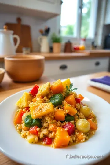 Cocotte de Légumes d' Automne au Curcuma et Quinoa steps