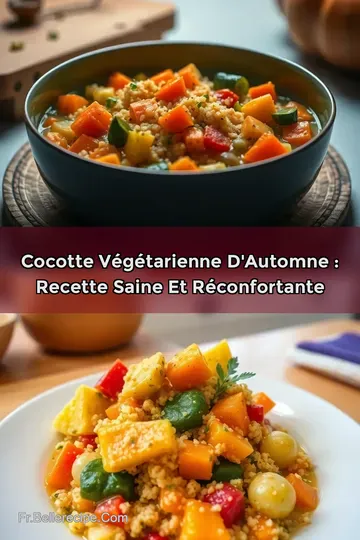 Cocotte Végétarienne d' Automne : Recette Saine et Réconfortante