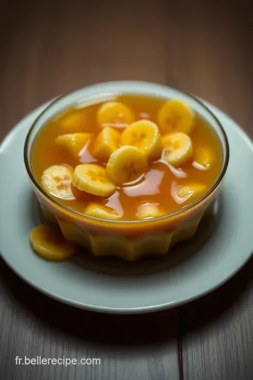 Confiture de Banane : Délicieux Éclats de Douceur presentation
