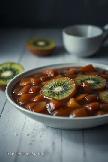 Confiture de Kiwi Maison : Le Doux Éclat Acidulé presentation