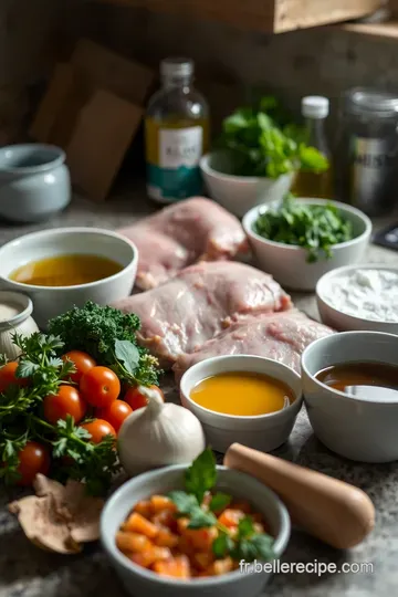 Côte de Veau à la Provençale : Tendreté et Saveurs du Sud ingredients