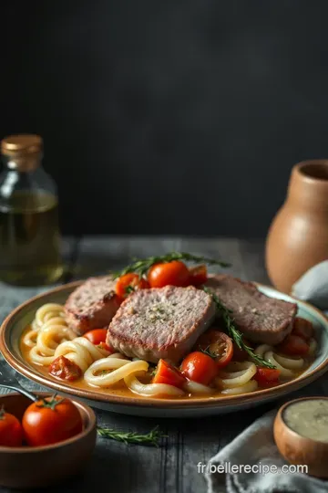 Côte de Veau à la Provençale : Tendreté et Saveurs du Sud presentation