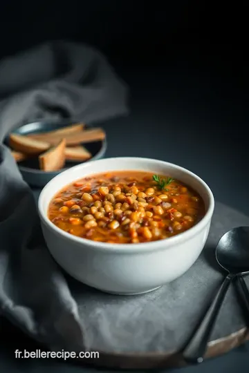 Dahl de Lentilles Corail aux Épices Douces presentation