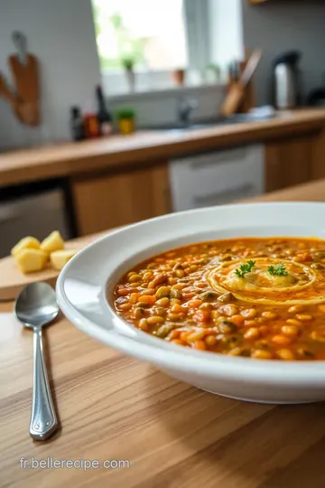 Dahl de Lentilles Corail aux Épices Douces steps