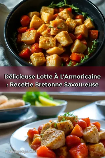Délicieuse Lotte à l' Armoricaine : Recette Bretonne Savoureuse