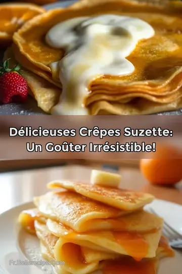 Délicieuses Crêpes Suzette: Un Goûter Irrésistible!