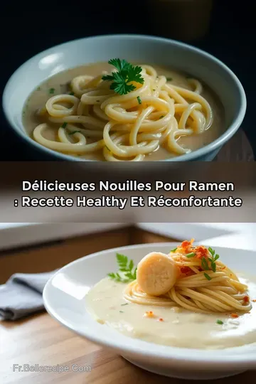 Délicieuses Nouilles pour Ramen : Recette Healthy et Réconfortante