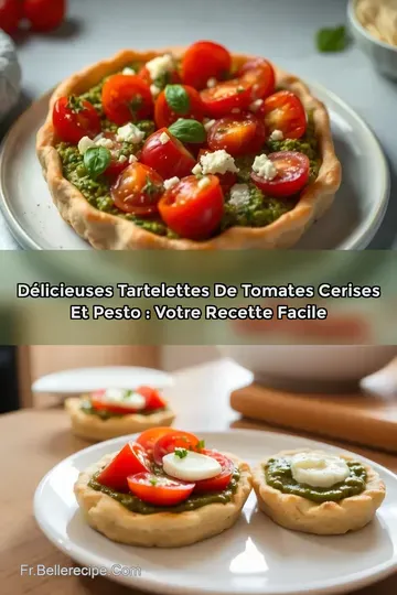 Délicieuses Tartelettes de Tomates Cerises et Pesto : Votre Recette Facile
