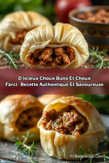 Délicieux Choux Buns et Choux Farci : Recette Authentique et Savoureuse