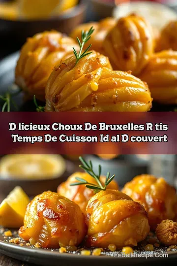 Délicieux Choux de Bruxelles Rôtis : Temps de Cuisson Idéal Découvert!