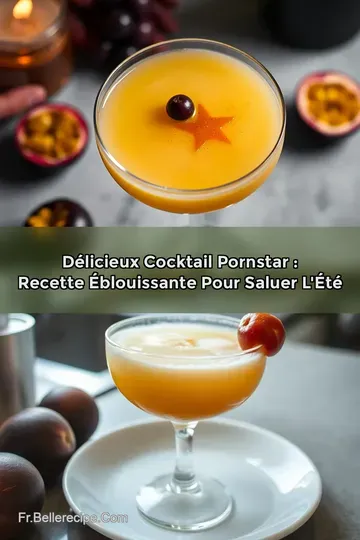 Délicieux Cocktail Pornstar : Recette Éblouissante pour Saluer l' Été