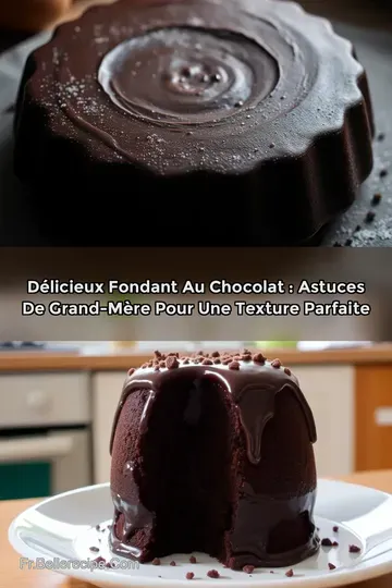Délicieux Fondant au Chocolat : Astuces de Grand-Mère pour une Texture Parfaite