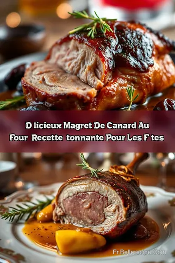 Délicieux Magret de Canard au Four: Recette Étonnante pour les Fêtes!